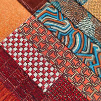 Canapé 7 places en tissu lavable, revêtement en tissu anti-moisissure, finition durable, textile décoratif pour canapé et coussin