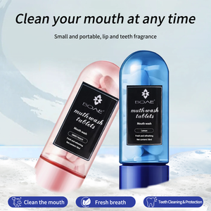 Comprimés de dentifrice solides probiotiques portables de luxe boulettes de toilette de bouche de nettoyage oral pour le voyage - Product Image 6