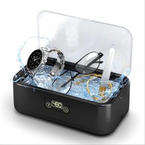Nettoyeur à ultrasons 49 kHz pour appareils dentaires, prothèses, gouttières de nuit, bagues et bijoux, capacité 340 ml - Product Image 4