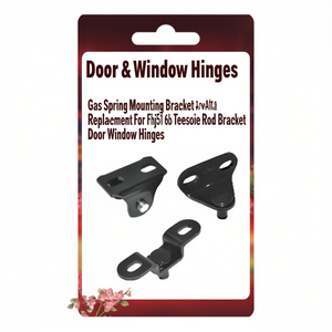 Gas <b>Spring</b> Mounting Bracket Replacement For Fhj51 6b Telescopic Rod Bracket <b>Door</b> Window Hinges - Product Image 2