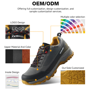 Nuove <span class=keywords><strong>Scarpe</strong></span> da Trekking Unisex Impermeabili con Suola in Gomma EVA Antiscivolo e Tomaia in Mesh Scamosciato - Product Image 5