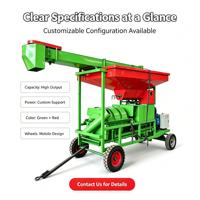Décortiqueuse de maïs électrique mobile à double usage (sec et humide) à haute efficacité pour l'agriculture, avec alimentation automatique et fonction de batteuse de céréales