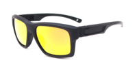 Lunettes de mode flottantes polarisées professionnelles personnalisées Lunettes de soleil rétro jaunes vintage Shadeshift
