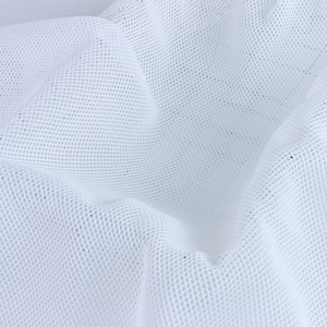 宽度160厘米黑白聚酯三明治鸟眼网网蕾丝面料连衣裙上衣运动服校服 - Product Image 6