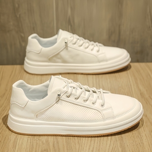 Nuevas Sandalias Casuales de Primavera Verano para <span class=keywords><strong>Hombre</strong></span>, Zapatillas Deportivas con Plataforma y Suela Gruesa, con Cordones, Cómodas y Transpirables - Product Image 4