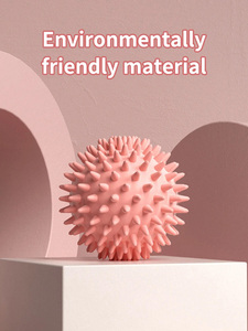 Durable PVC Spiky Massage Ball Trigger Point Sport Fitness Hand Foot Pain Relief Plantar Fasciitis Reliever Hedgehog 7.5cm Balls - Product Image 5