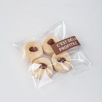 Sachet d'emballage alimentaire auto-adhésif et auto-scellant pour biscuits, bonbons, gelées et aliments pour animaux, qualité alimentaire, personnalisable