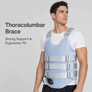 Supporto Ortopedico Regolabile per Fissaggio Toracolombare, Protezione per Riabilitazione Medica e Compressione Spinale - Product Image 2