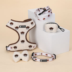 Coowone Teddy Arnés para perros pequeños Collar para mascotas Correa Ajustable Sherpha Arnés para perros Step In Chaleco Pet Walking Supplies - Product Image 1