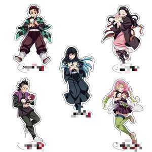 Precio al por mayor Multi diseños Attack on Tian acrílico Standees Anime doble capa UV impresión Genshin Impact lindo soporte acrílico - Product Image 6