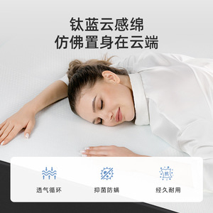 Pocket Spring <b>Mattress</b> ZG20 Starry Gray Full Body <b>Support</b> For Home Villa Duplex Loft Use - Product Image 4
