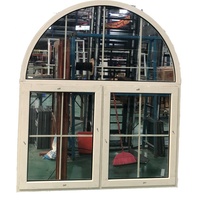 Ventana Arqueada de Fabricante de Foshan, Ventana Interior Arqueada con Diseño de Rejilla a Precio Económico
