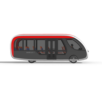 DAOD Nouveau Mini-Autocar Électrique 33 Places, Recharge Rapide 350KM, Bus Urbain au Design Écologique