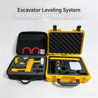 Système de nivellement pour excavatrice YCT H5 Pro, guide de nivellement de précision GNSS pour les travaux de terrassement et la construction, outils de diagnostic pour chantiers routiers