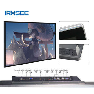 Tableau blanc interactif intelligent avec écran tactile PCAP 4K de 55 à 98 pouces, double système d'exploitation Android 11 et Windows, interface USB pour l'enseignement <span class=keywords><strong>en</strong></span> <span class=keywords><strong>ligne</strong></span> - Product Image 2