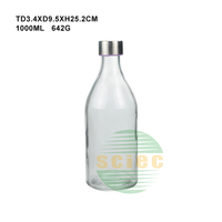 Bouteille d'eau en verre borosilicate de haute qualité sans BPA pour enfants, vente chaude en provenance d'usine en Chine