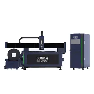 high quality fiber laser cutting machine metal tube pipe cnc laser cutter equipment best price for hot sale suppliers