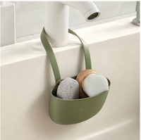 Égouttoir réglable porte-éponge à savon robinet nouveau support d'évier de cuisine panier de vidange suspendu passoires et passoires accessoires