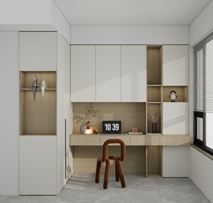 Tavolo da studio in legno con cassetti e armadi per mangiare all'ingrosso scrivania moderna per studenti di lusso - Product Image 6