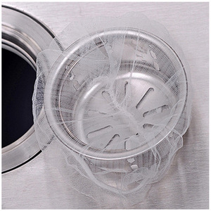 Kitchen <b>Sink</b> <b>Strainer</b> Drain Cover Hair Catcher For <b>Sink</b> Basin Vegetable Washing With Mesh Bag - Product Image 1