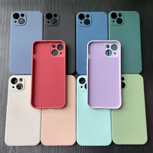 เคสโทรศัพท์ไมโครไฟเบอร์,สำหรับ <span class=keywords><strong>Iphone</strong></span> 14 <span class=keywords><strong>11</strong></span> Pro Max 7 8 Plus ฝาครอบซิลิโคนนิ่มสีม่วงสำหรับ <span class=keywords><strong>Iphone</strong></span> X XR XS MAX 12 13 <span class=keywords><strong>PROMAX</strong></span> - Product Image 1