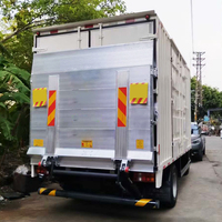 Plateforme élévatrice hydraulique cantilever en aluminium robuste de 1,5T pour le chargement et la livraison de marchandises sur camion