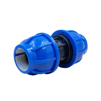 RHTUBE PPG 027 Raccord rapide à visser pour tuyau PPR flexible de diamètre égal, PN25, haute pression, résistant à la corrosion, pour l'eau