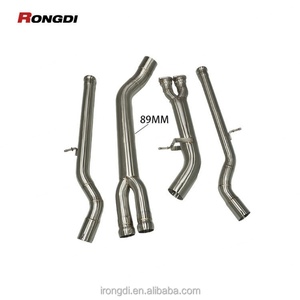 Tubo de Escape de Alto Flujo de Acero Inoxidable 304 de Alto Rendimiento para BMW M3 M4 F80 F82 S58 - Product Image 2
