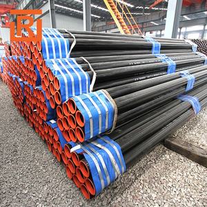 ASTM A106 Grade B Seamless Steel Pipe SCH40 SCH80 API 5L Seamless Steel Pipe X42 <strong>X52</strong> for Oil and Gas Pipeline Black Coating - Product Image 2