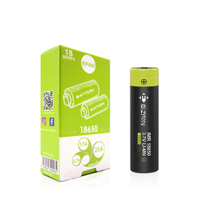 Batería de Litio Recargable Efan <span class=keywords><strong>IMR</strong></span> 3.7V 18650 3500mAh 17A LiFePO4 con Certificación CE/RoHS, 800 Ciclos, para Bicicleta Eléctrica - Product Image 5