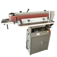 Sander à bande oscillante horizontal vertical industriel pour métal et bois