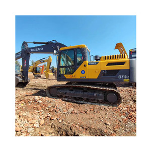 Maquinaria de Construcción Usada, Excavadora Hidráulica Volvo EC210 de 21 Toneladas, Excavadora de Segunda Mano para Trabajos de Movimiento de Tierras - Product Image 1