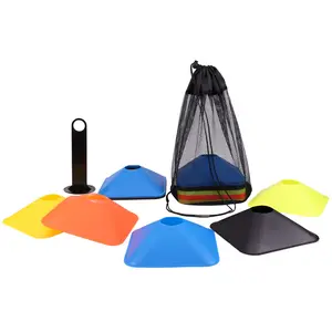 ActEarlier square training cones marks soccer ball training cone football basketball agility cones marks