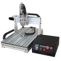 Dernière machine CNC 6040 3 axes 1500W avec cadre de machine de fraisage et de gravure CNC et routeur en métal