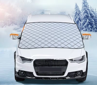 HUILONG Sports Housse de protection universelle pour pare-brise de voiture, anti-givre, anti-neige et pare-soleil, taille personnalisée