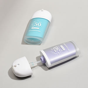 ขวดพลาสติก PP สำหรับเครื่องสำอาง OEM ขนาด 40 มล. ฝาเกลียวสีขาว บรรจุภัณฑ์ป้องกันแสงแดดสำหรับโลชั่นและผลิตภัณฑ์ดูแลผิว พร้อมการพิมพ์ซิลค์สกรีน - Product Image 3