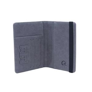 Portefeuille unisexe en similicuir avec porte-cartes RFID, pour pièces de monnaie, passeport, billet d'avion, carte bancaire, carte d'identité - Product Image 2