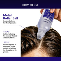 Sérum Capillaire Multi-Peptides Biotine Caféine pour la Croissance des Cheveux, Traitement Anti-Chute et Cheveux Fins, Huile Essentielle pour le Cuir Chevelu, Marque Privée OEM