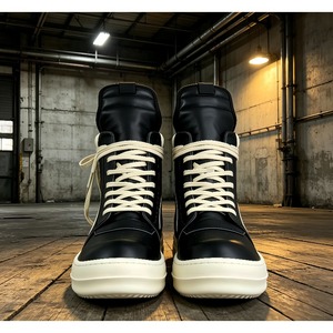 Zapatos de Caminar de Diseño de Lujo, Impermeables, de Cuero Genuino, con Cordones, Estilo Retro, para Otoño, Invierno y Verano, Cálidos, para Exteriores, de Caña Alta - Product Image 2