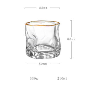 Vaso giratorio de cristal para Whisky, copas de vino de diseño creativo, para Bar, restaurante, copas XO Chivas - Product Image 6