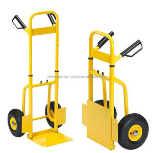 स्टेनली स्टील फोल्डिंग हैंड ट्रक पीला बोरी ट्रक ट्रॉली लिफ्टिंग हैंड ट्रक और ट्रॉली फोल्डेबल क्लाइंब सीढ़ियाँ ट्रॉली - Product Image 6