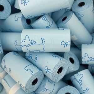 Popular Eco-Friendly <b>Compostable</b> Dog Poop Bags for <b>Small</b> Animals & Dogs Simple Design Waterproof High Absorbency - Product Image 1