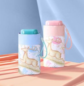 Paraguas Plegable de Bolsillo de Alta Calidad, Moderno, de 7 Pliegues, Protección Solar UV, para Chicas, Regalos Empresariales, Eva - Product Image 2