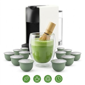Superalimento Rico en Antioxidantes: Cápsulas de Té Matcha Premium Sin OMG y Puro, Compatible con Cafeteras Caseras - Product Image 2