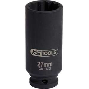 KS TOOLS-150,1703 Casquillo de impacto del eje de transmisión especial, 1/2 '' - EAN 4042146224144 TRANSMISIÓN - Product Image 1