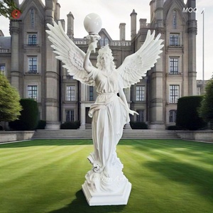 Escultura decorativa <span class=keywords><strong>de</strong></span> Ángel dorado para jardín, famosa estatua <span class=keywords><strong>de</strong></span> Ángel <span class=keywords><strong>de</strong></span> <span class=keywords><strong>la</strong></span> <span class=keywords><strong>diosa</strong></span> <span class=keywords><strong>de</strong></span> <span class=keywords><strong>la</strong></span> luz - Product Image 3