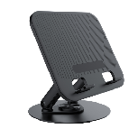 Support ABS multifonctionnel portable Hauteur flexible et réglable pour support d'ordinateur portable avec support de téléphone