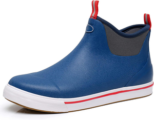 <span class=keywords><strong>Bottes</strong></span> <span class=keywords><strong>de</strong></span> pont unisexes imperméables, <span class=keywords><strong>bottes</strong></span> <span class=keywords><strong>de</strong></span> pluie à la cheville, chaussures <span class=keywords><strong>de</strong></span> pêche en caoutchouc antidérapantes pour la navigation <span class=keywords><strong>de</strong></span> plaisance, la voile, le jardinage, le travail, la <span class=keywords><strong>randonnée</strong></span>, la pêche - Product Image 4