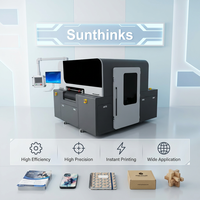 Imprimante UV numérique à passage unique haute vitesse A3 Sunthinks Factory SU345 345 mm pour l'impression de signalétique en plastique/PVC/PP/métal/acrylique