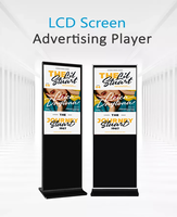 Tablero de Publicidad Digital y Pantalla LCD, Quiosco Digital, Señalización Digital, Letrero Informativo, Banner, Soporte para Póster